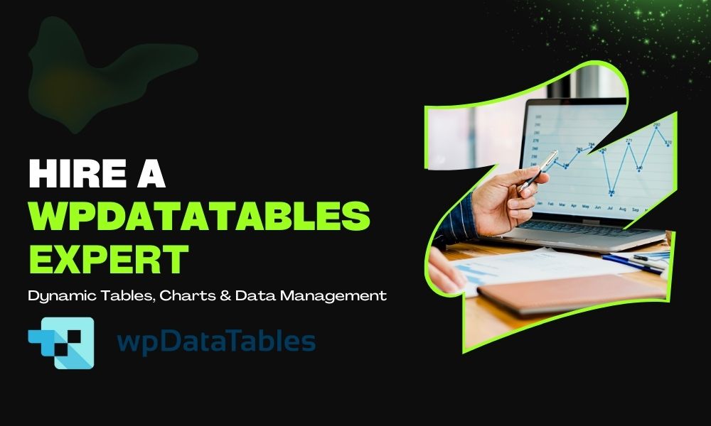 Hire a WPDataTables Expert – Interactive WordPress Tables & Charts