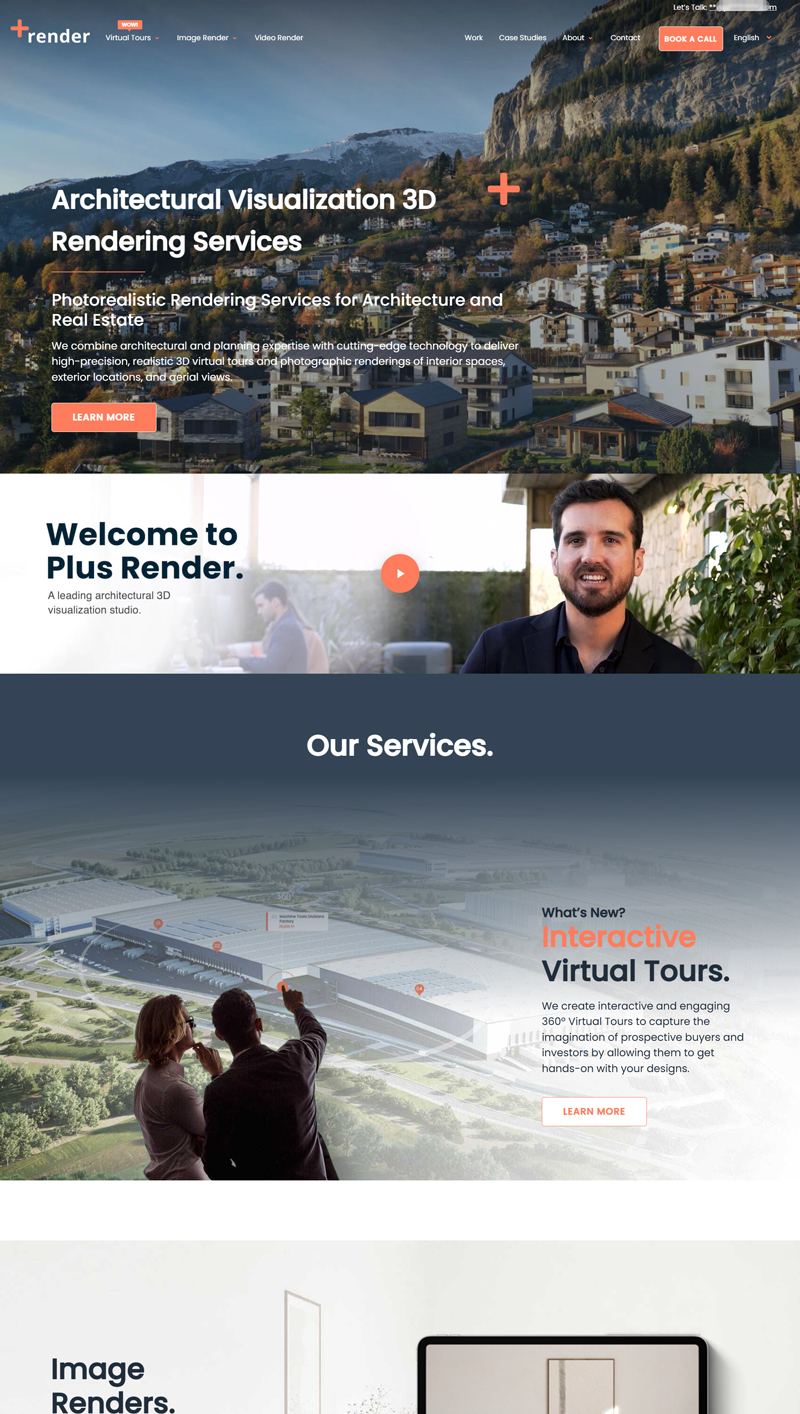 Plus Render — Architectural Visualization & 3D Rendering Studio